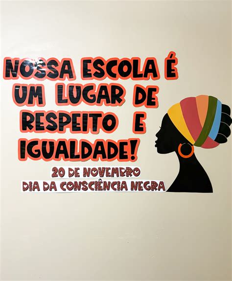 Painel Dia Da Consci Ncia Negra Loja Portugu S Encantado