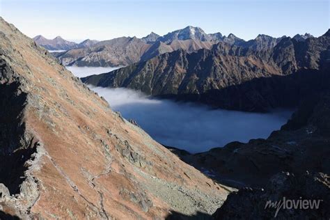 Tatry góry morskie oko szczyty szpiglasowa przełęcz wandsticker