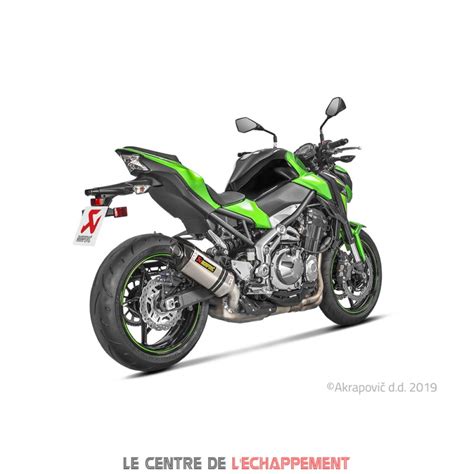 Silencieux Akrapovic Slip On Kawasaki Z Et Z E A