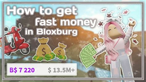 How To Get Money In Bloxburg Fast Money Tutorial Youtube