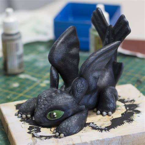 3d Printed Toothless Easy Print No Support • Made With Creality Ender