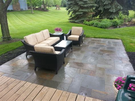 Inverness BlueStone Patio - Contemporary - Patio - Chicago - by The Barn: Landscape ...