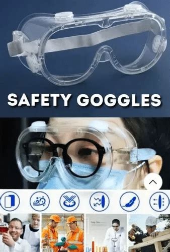 Lente goggles de protección ventilación indirecta TechCare