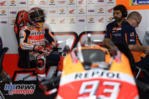 Marquez Tops Day One At Aragon From Ducati Pair Mcnews