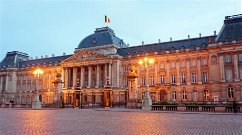 Royal Palace Of Brussels Full Hd Wallpaper And Background Image