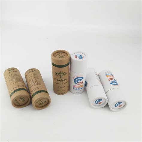 Custom Printed 100 Biodegradable Ecofriendly Cardboard Push Up Tubes