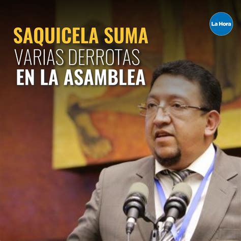 Javier Dominguez On Twitter Rt Lahoraecuador En Siete Meses De