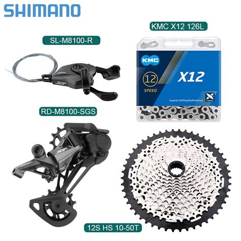 Shimano Smn M8100 Slx Xt Groupset MTB 1X12 Speed Derailleur 12s 10 50t