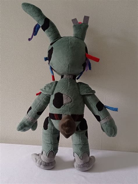 Springtrap Animatronic Fnaf Cm Plush Toy Five Etsy Uk