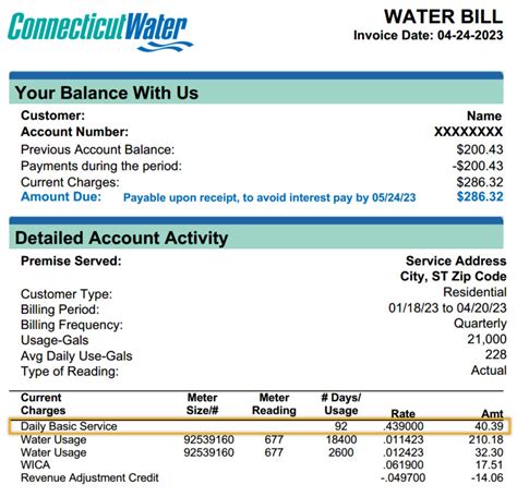 Pay Your Bill Connecticut Water