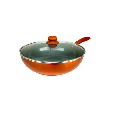 Wok Montecarlo 30 cm Salmón DORAL Casa Delta Muebles