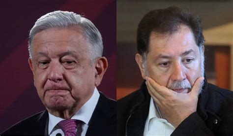 AMLO le promete a Noroña no excluirlo de encuesta de Morena y le cambia