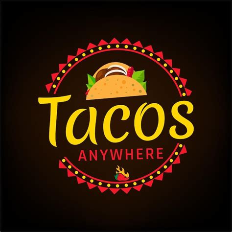 Premium Vector Tacos Logo Design Template