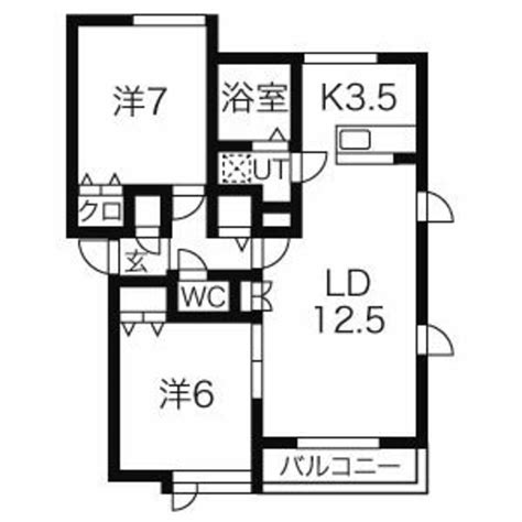 札沼線 新川駅 地上2階建て 築15年 北海道札幌市西区八軒十条西11 61万円／2ldk 洋7 洋6 Ldk16／6171