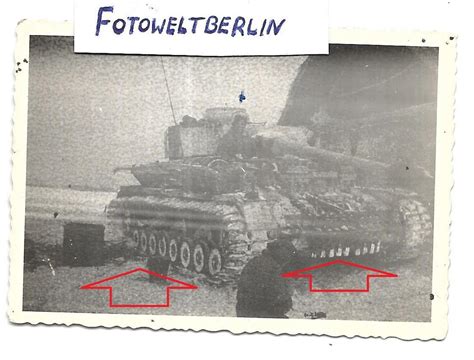 Foto 1944 Winter Panzerkampfwagen IV Langrohr In Stellung Postimages