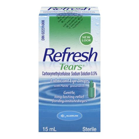 Allergan Refresh Tears Size 5z Allergan Refresh Tears Eye Drops For Mild To