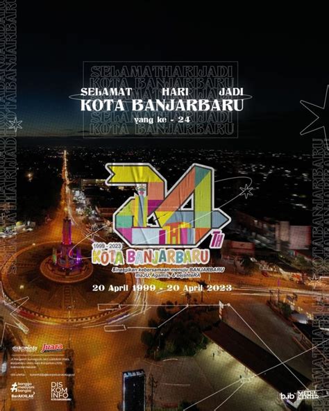 Info Grafis Selamat Hari Jadi Kota Banjarbaru Ke 24 Media Center