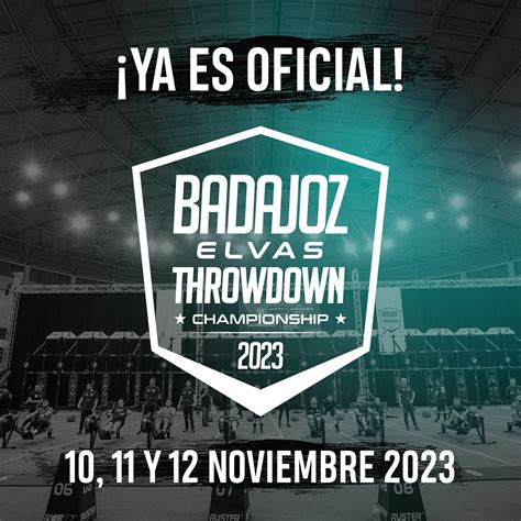 Vuelve la competición Extremeña Badajoz Elvas Throwdown los días 10