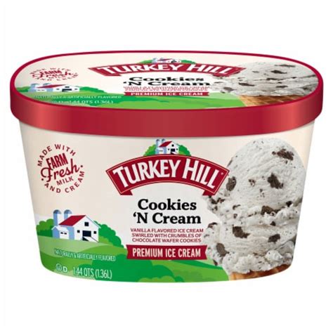 Turkey Hill Cookies N Cream Ice Cream Tub 46 Oz Fred Meyer