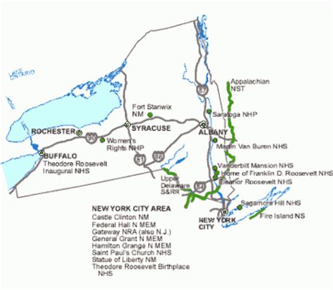 New York State Parks Map - Printable Map