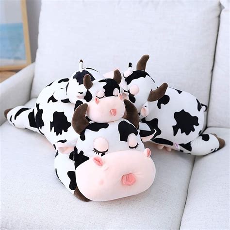 Cow Stuffed S, Soft Cow Ow Toys Gifts For Kids, 17.7 | Cartoon cow, Cow gifts, Plush dolls