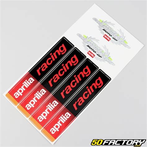 Set Di Adesivi Aprilia Parte Economica Di Scooter E Moto Cc