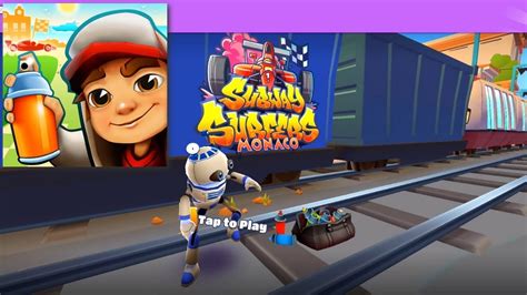 Subway Surfers Marathon Monaco 2023 Tagbot Space Outfit Fullscreen