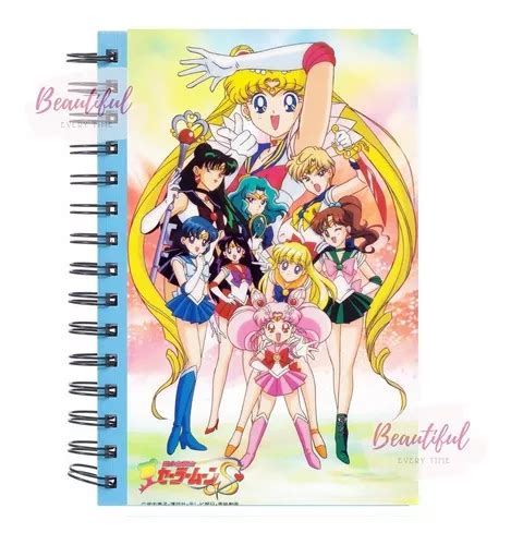 Etiquetas Sailor Moon Portadas De Libreta Pack Piezas