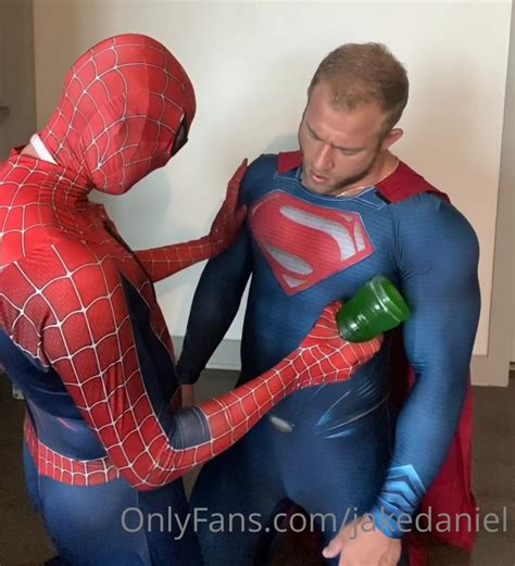 Onlyfans Jake Daniel Superman Vs Spider Man Hot Men Universe Hot Sex