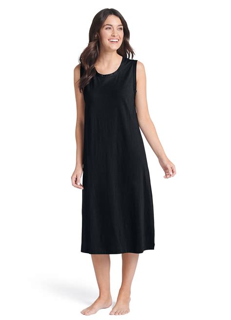 Jockey Womens Everyday Essentials 100 Cotton Tank Sleep Dress