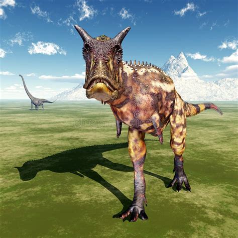 Carnotaurus Ilustrações Vetores E Clipart De Stock 299 Stock