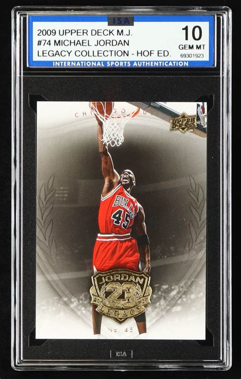 Michael Jordan 2009 10 Upper Deck Michael Jordan Legacy Collection Gold