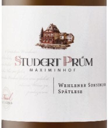 Studert Pr M Wehlener Sonnenuhr Riesling Expert Wine Review