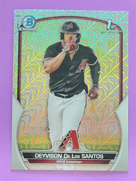 Deyvison De Los Santos St Bowman Chrome Mojo Bcp Rc Ebay