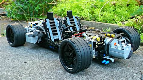 Lego Technic Rc Supercar Chassis 110 Scale Youtube