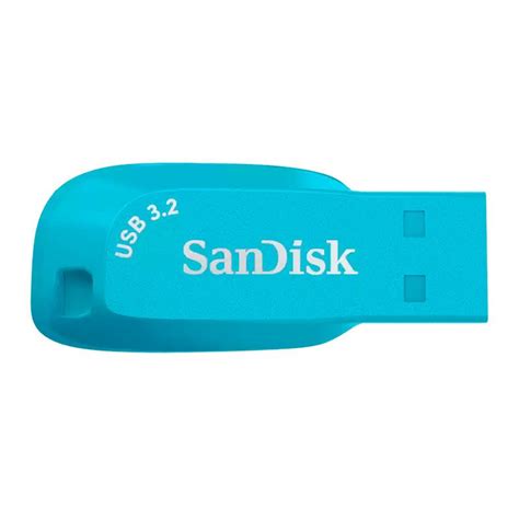 Pen Drive SanDisk Ultra Shift 128GB USB 3 2 Azul SDCZ410 128G G46BB