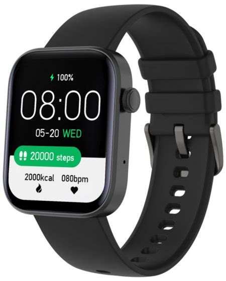 Rubicon Smarub Smartwatch Rubicon Rnce Czarny Zegarek Net