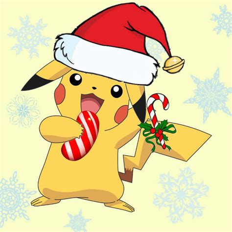 Pokemon Xmas Christmas Wallpaper Hd 4k Download Anime Christmas Pikachu Wallpaper Christmas