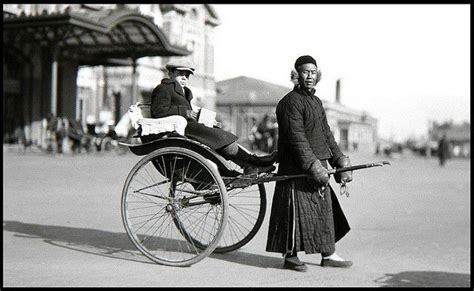 CHINESE RICKSHAW PULLERS | THE 'RICKSHAW PULLER AND HIS FARE in OLD ...