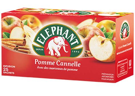 Infusion Pomme Cannelle Elephant Sachets La Belle Vie Changez