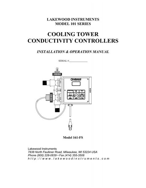 Cooling Tower Conductivity Controllers Lakewood Instruments