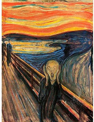 Amazonde Wee Blue Coo Edvard Munch The Scream Old Master Painting Art