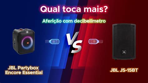 JBL Partybox Encore Essential Vs JBL JS 15BT Parte 2 Qual Fala Mais