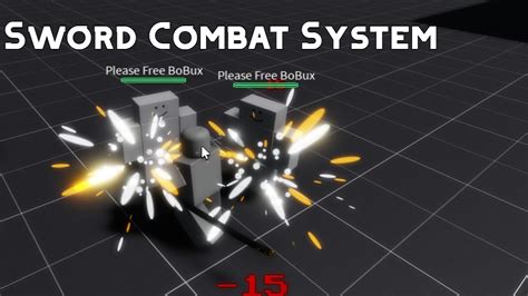 Roblox Studio Giveaway Updated Sword Combat System Youtube