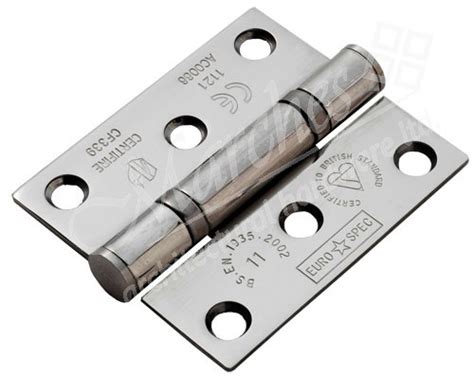 Fire Rated Ball Bearing Butt Hinge Pair Sss Butt Hinges