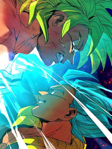 Epic Battle Dragon Ball Broly Vs Gogeta