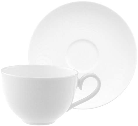 Villeroy Boch Royal Kaffeetasse Mit Untertasse Wei Ml Ab