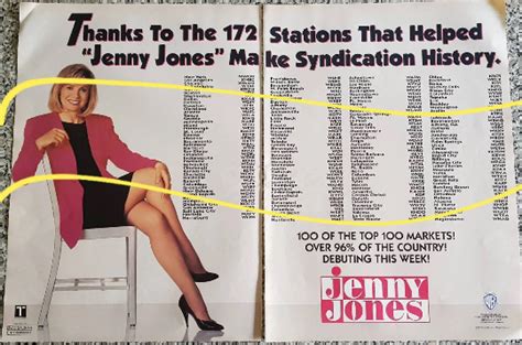 Jenny Jones Tv Show Talk Host 199091 Adverts Bts Ldk 90 Camera