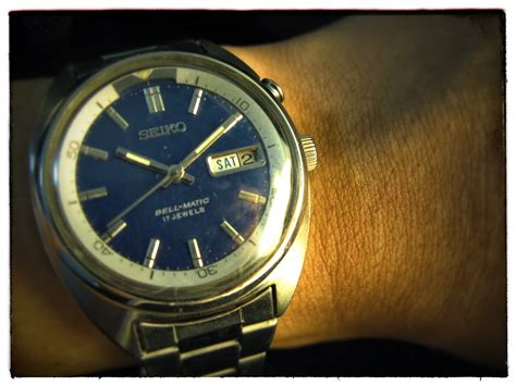 The Vintage Seiko 1974 Vintage Seiko Bell Matic 4006 6011 Eye