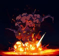 D Fx Explosions Ideas Animation Reference Explosion Drawing